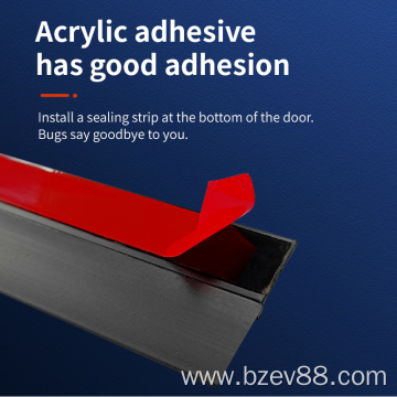 door bottom seal rubber seal rubber strip sliding door seal